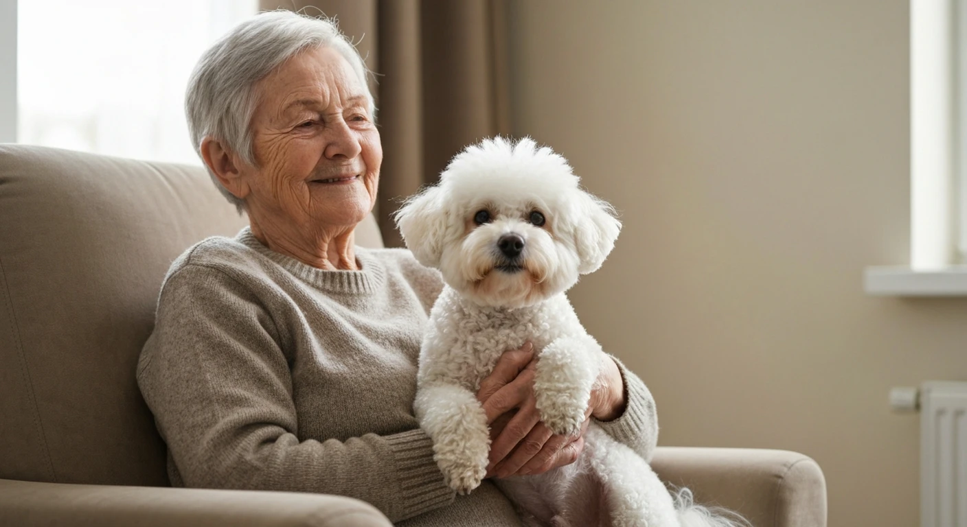 Chien pour personne agee : les races les plus adaptees