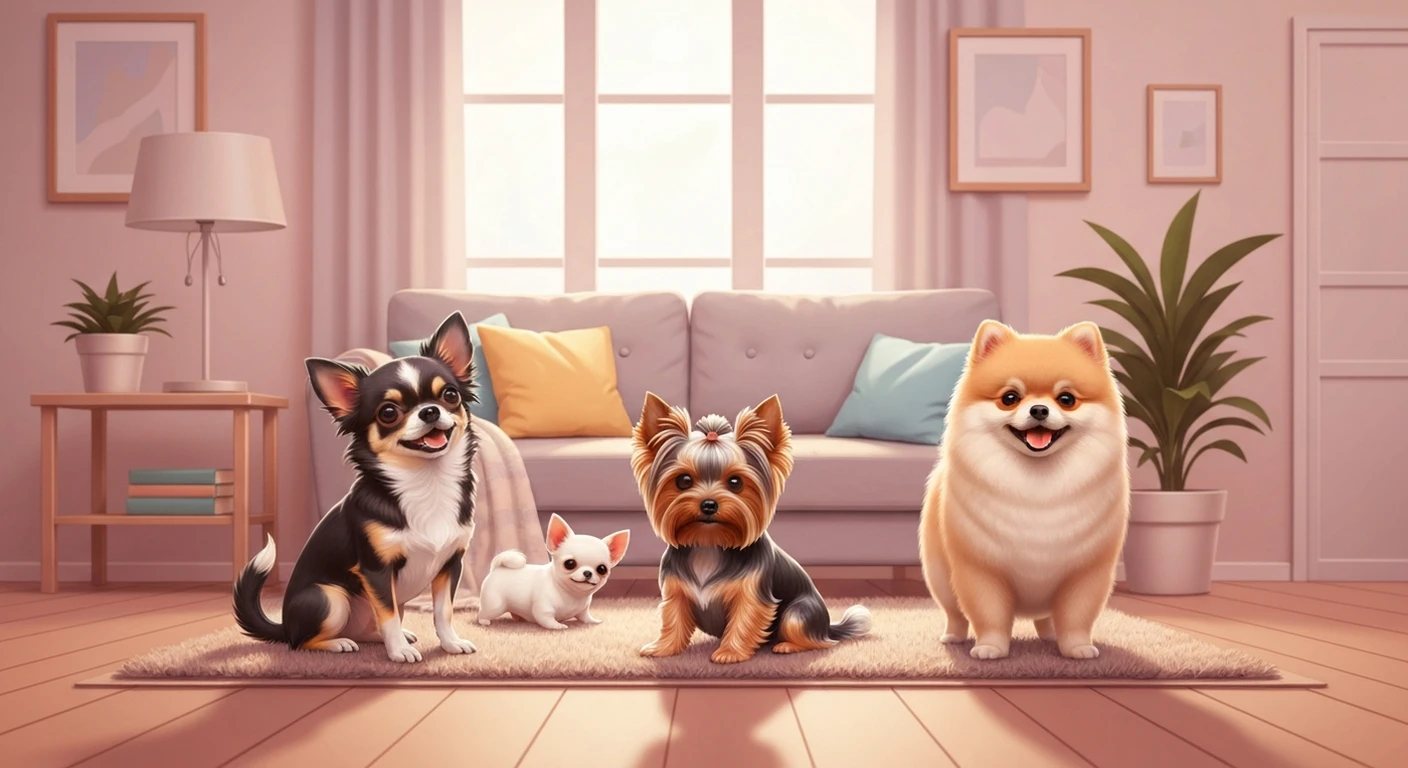 Chien de petite taille pour appartement : les 10 meilleures races